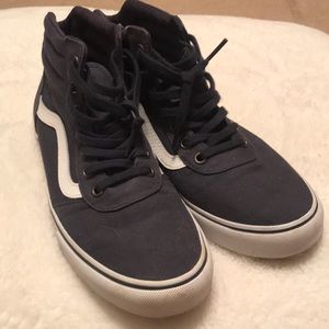 Vans navy high tops